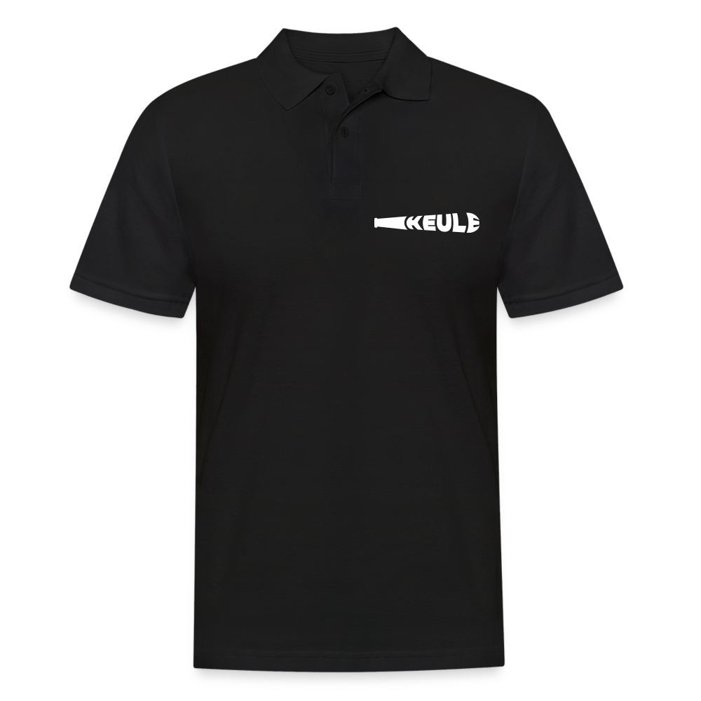 Keule - Männer Poloshirt - Schwarz