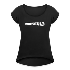 Keule - Frauen T-Shirt mit gerollten Ärmeln