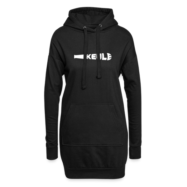 Keule - Hoodie-Kleid - Schwarz