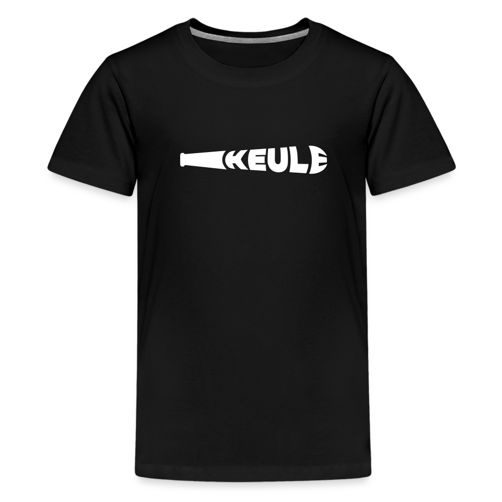 Keule - Teenager Premium T-Shirt - Schwarz
