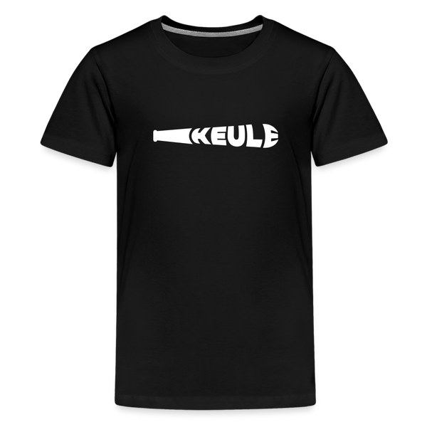 Keule - Teenager Premium T-Shirt - Schwarz