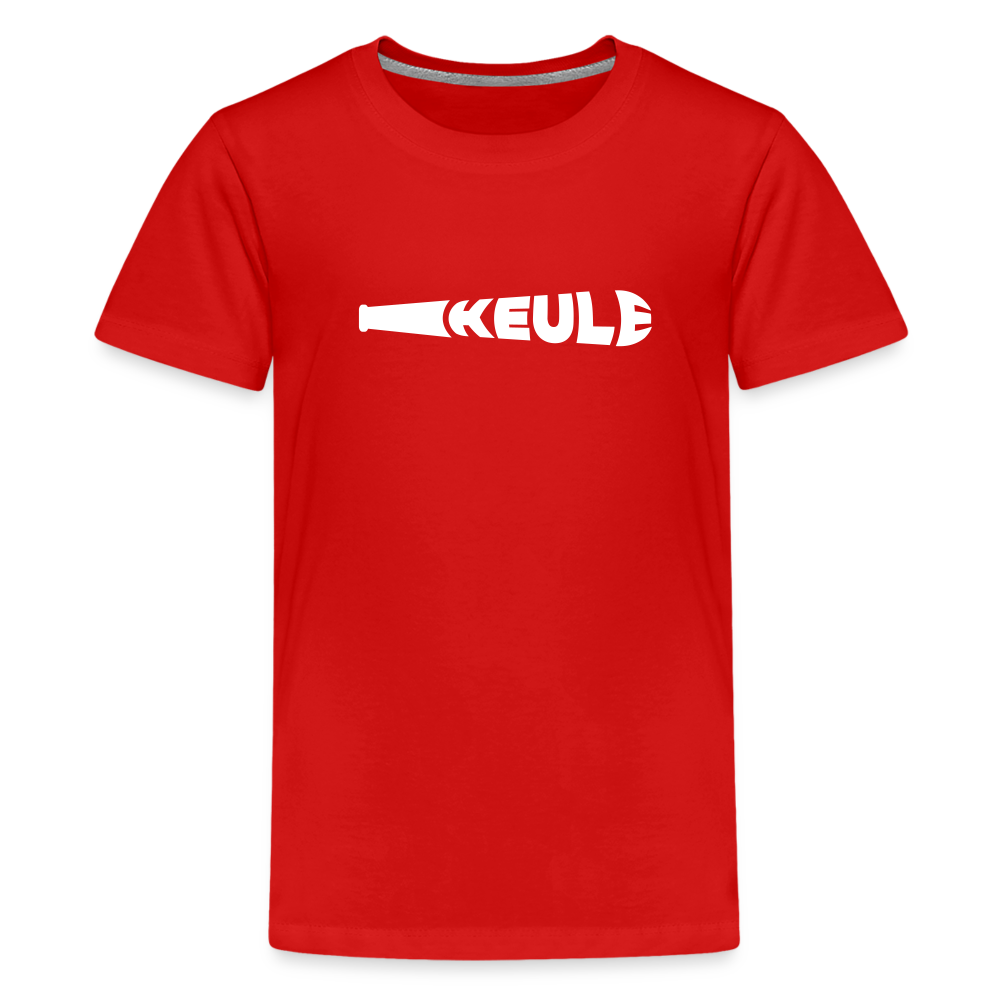 Keule - Teenager Premium T-Shirt - Rot