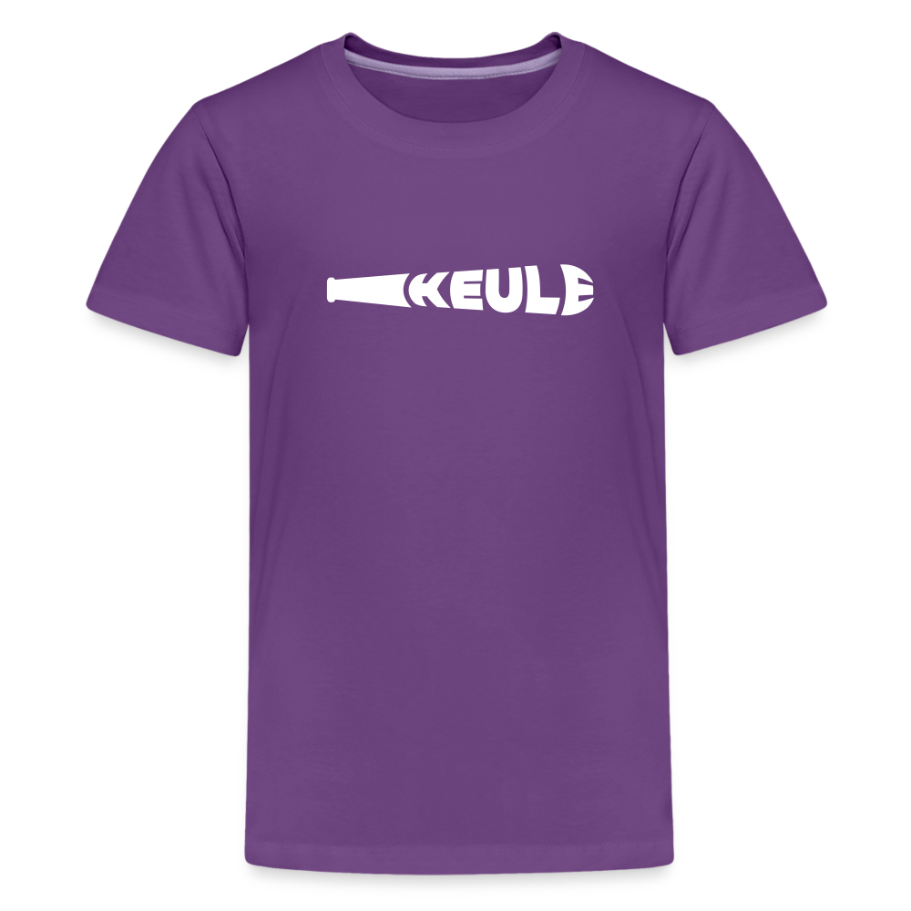 Keule - Teenager Premium T-Shirt - Lila