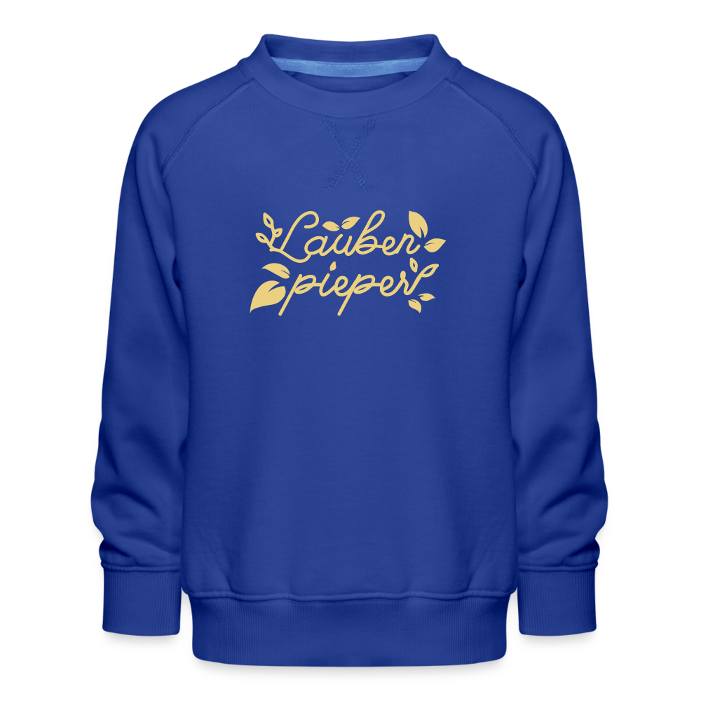 Laubenpieper - Kinder Premium Sweatshirt - Royalblau