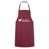 wär ick mal liejenjeblieben - Kochschürze - Bordeaux