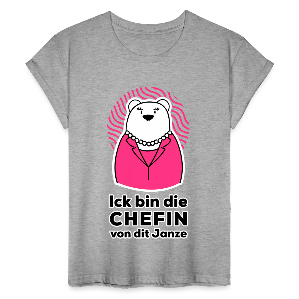 Chefin - Frauen Oversize T-Shirt
