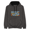 d.b.d.d.h.k.P - Kontrast Hoodie - Anthrazit/Schwarz