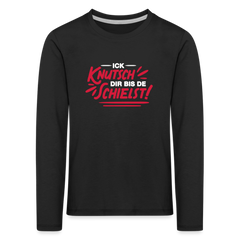 Ick knutsch dir! - Kinder Langarmshirt