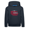 Ick knutsch dir! - Kinder Premium Hoodie - Navy