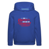Ick knutsch dir! - Kinder Premium Hoodie - Royalblau