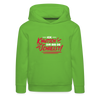 Ick knutsch dir! - Kinder Premium Hoodie - Hellgrün