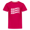 Jebongt! - Teenager Premium T-Shirt - dunkles Pink
