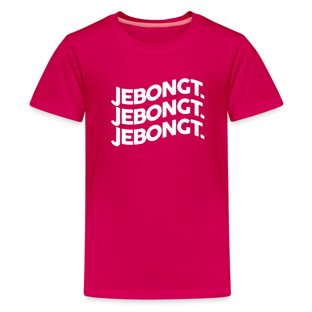 Jebongt! - Teenager Premium T-Shirt - dunkles Pink