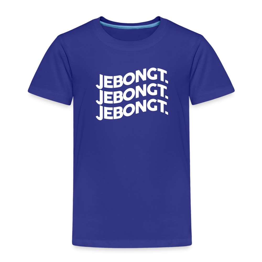 Jebongt! - Kinder Premium T-Shirt - Königsblau