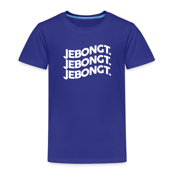 Jebongt! - Kinder Premium T-Shirt - Königsblau