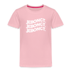 Jebongt! - Kinder Premium T-Shirt - Hellrosa