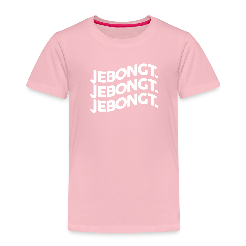 Jebongt! - Kinder Premium T-Shirt - Hellrosa