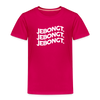 Jebongt! - Kinder Premium T-Shirt - dunkles Pink