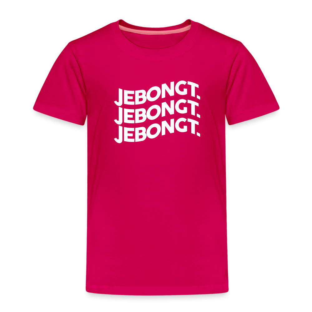Jebongt! - Kinder Premium T-Shirt - dunkles Pink
