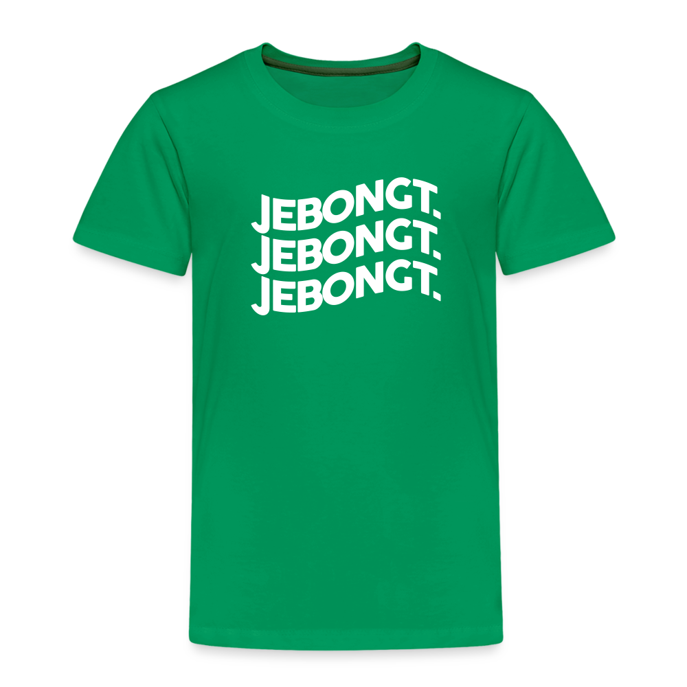 Jebongt! - Kinder Premium T-Shirt - Kelly Green