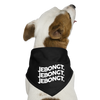 Jebongt! - Hunde-Bandana - Schwarz