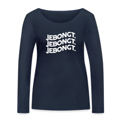 Jebongt! - Frauen Bio Langarmshirt