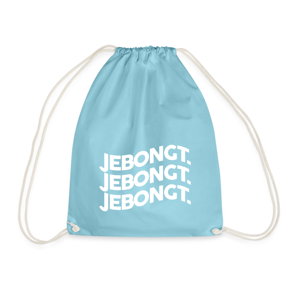 Jebongt! - Turnbeutel - Aqua