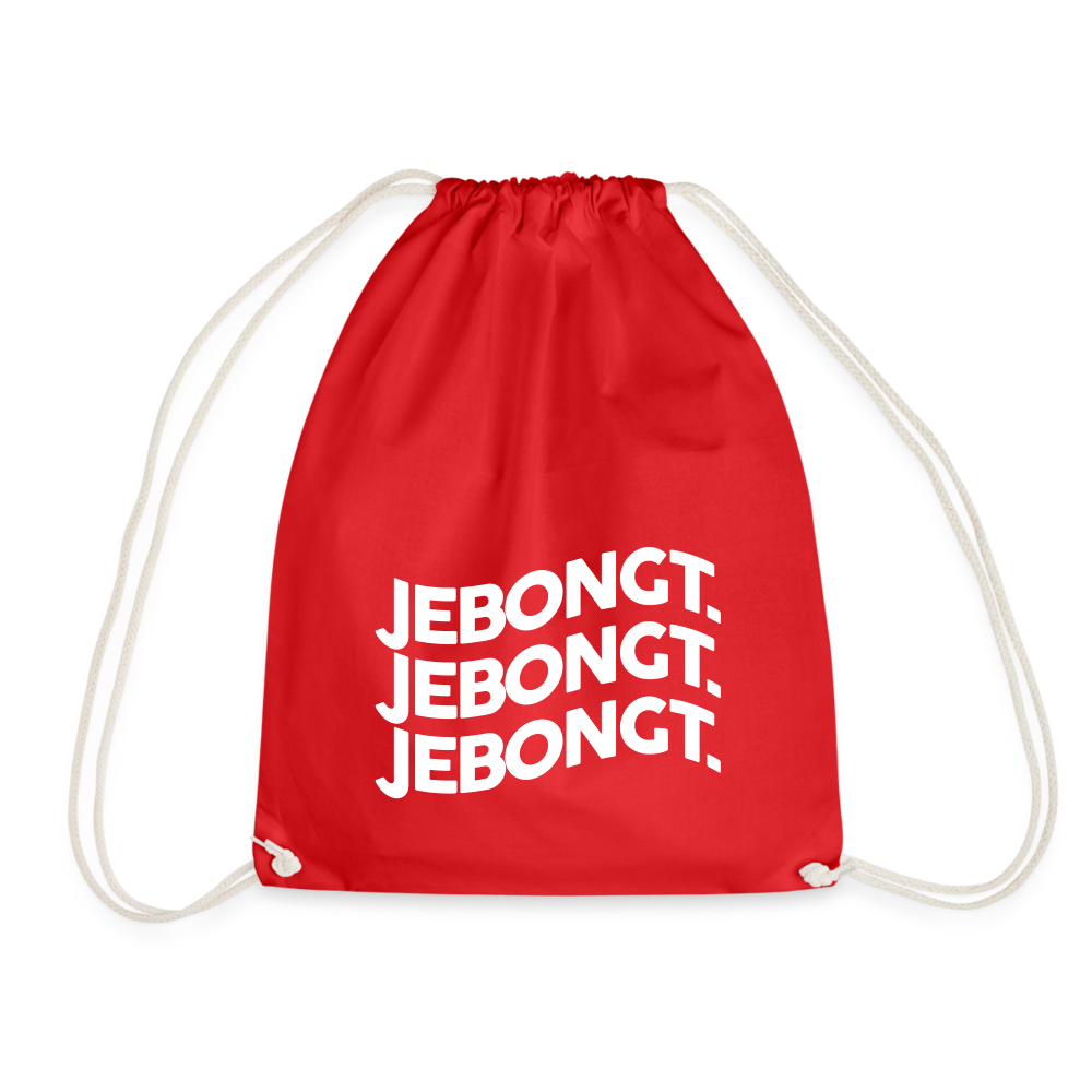 Jebongt! - Turnbeutel - Rot