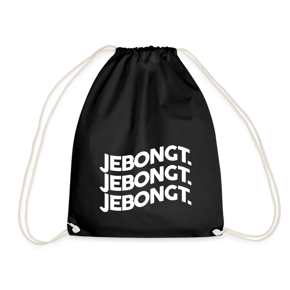 Jebongt! - Turnbeutel - Schwarz