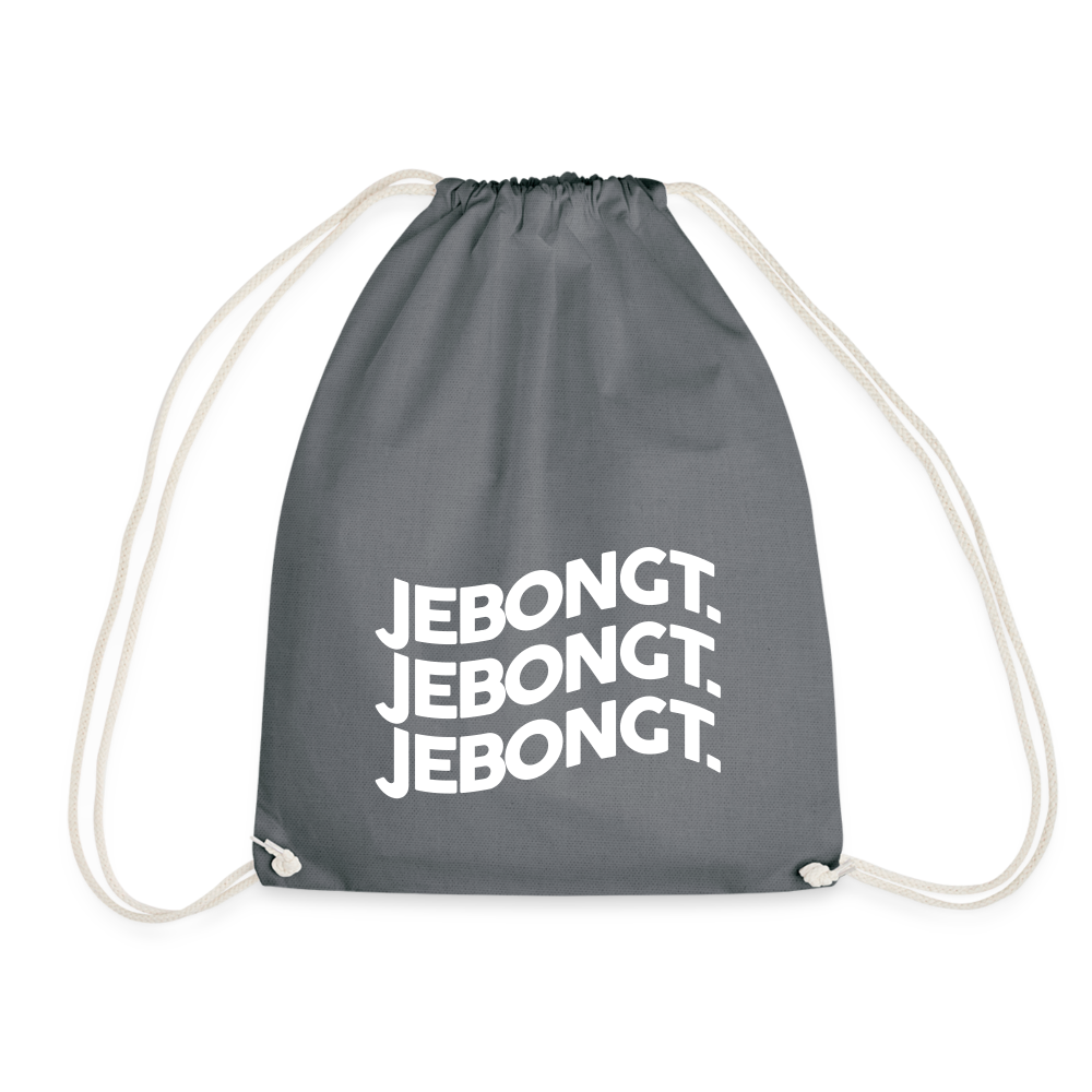 Jebongt! - Turnbeutel - Grau