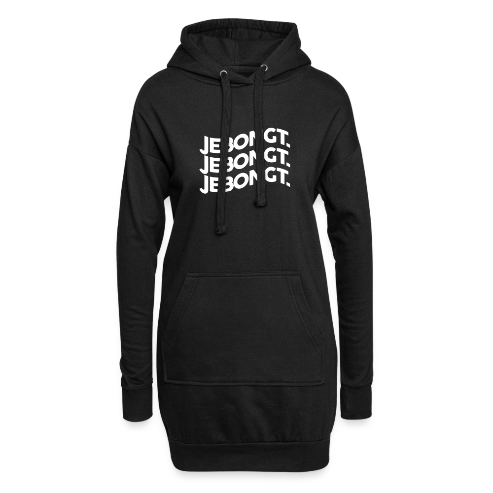 Jebongt! - Hoodie-Kleid - Schwarz