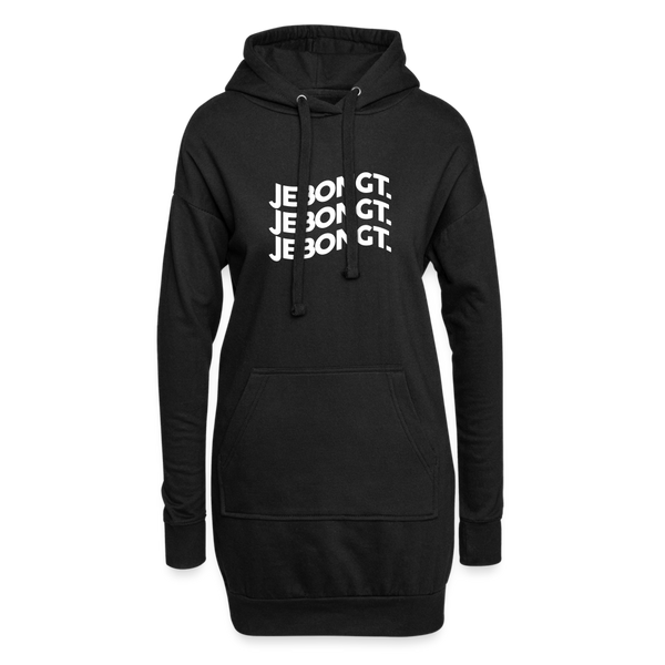 Jebongt! - Hoodie-Kleid - Schwarz