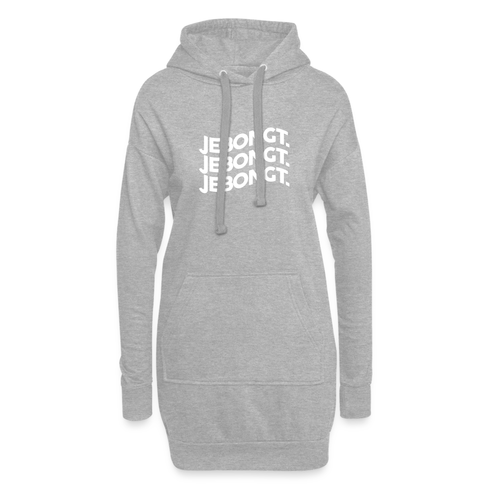 Jebongt! - Hoodie-Kleid - Grau meliert