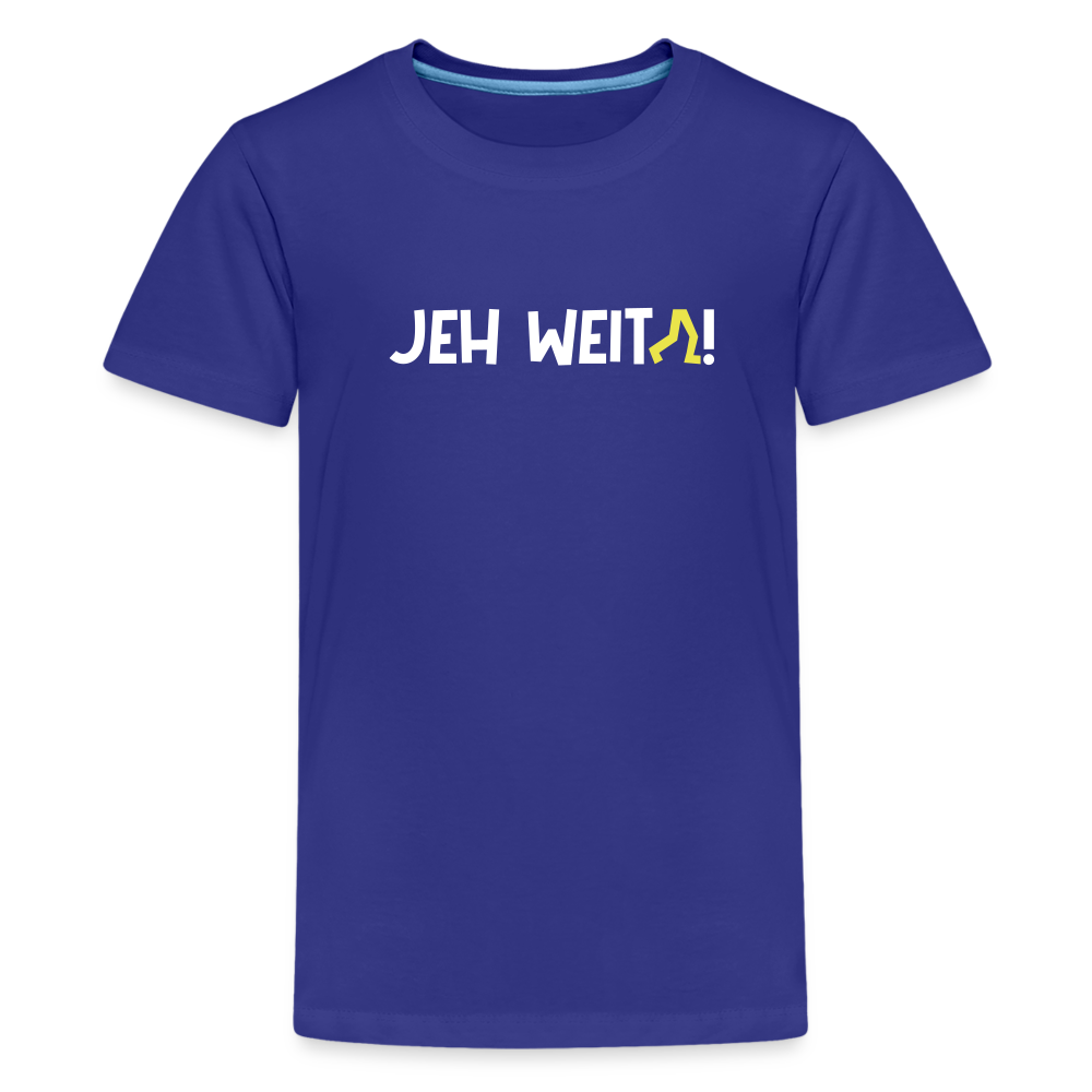 Jeh Weita! - Teenager Premium T-Shirt - royal blue