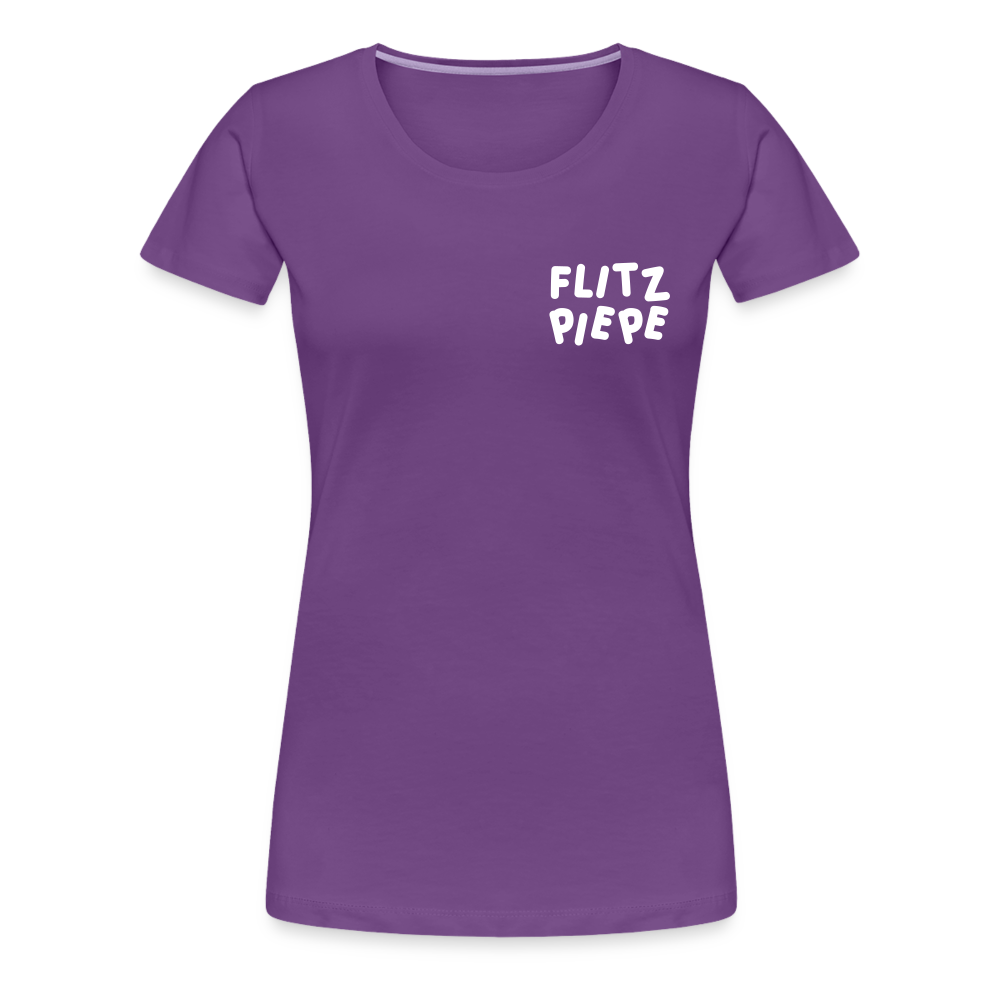 Flitzpiepe - Frauen Premium T-Shirt - purple