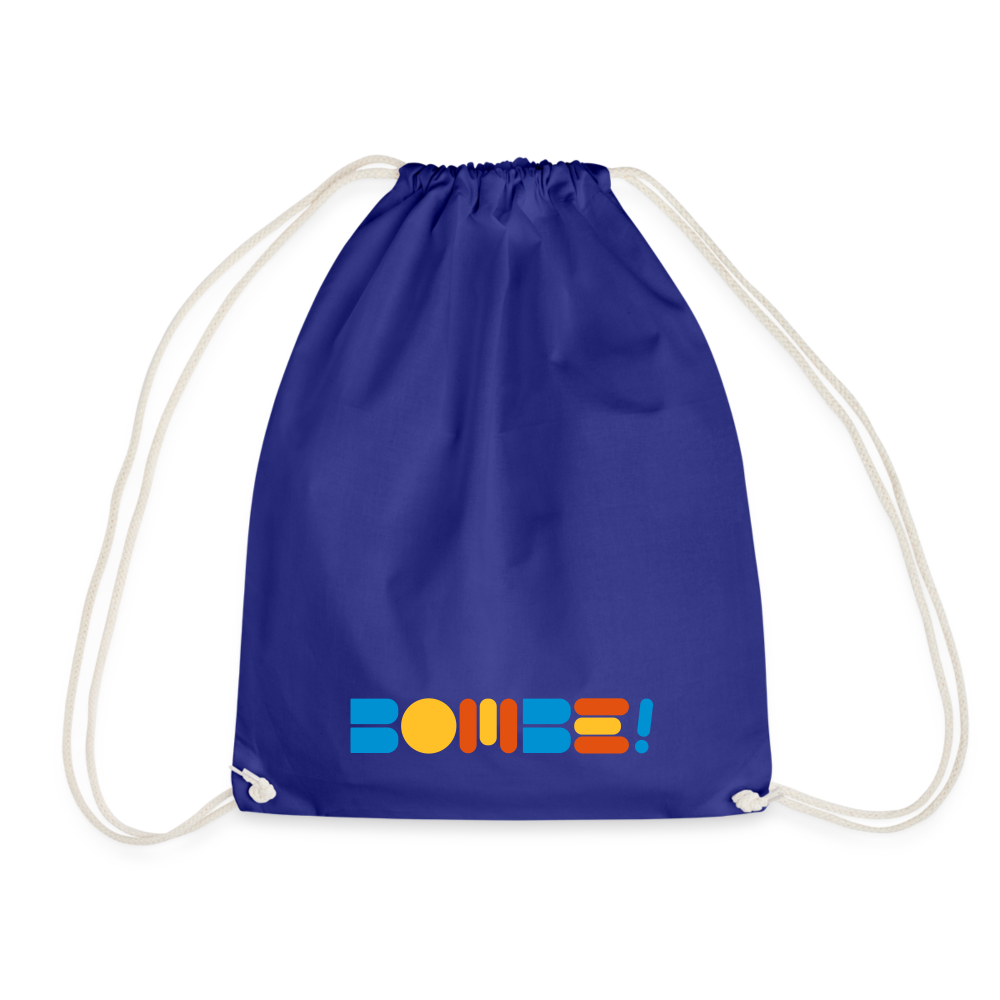 Bombe! - Turnbeutel - royal blue