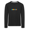 Bombe! - Kinder Langarmshirt - black