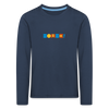 Bombe! - Kinder Langarmshirt - navy