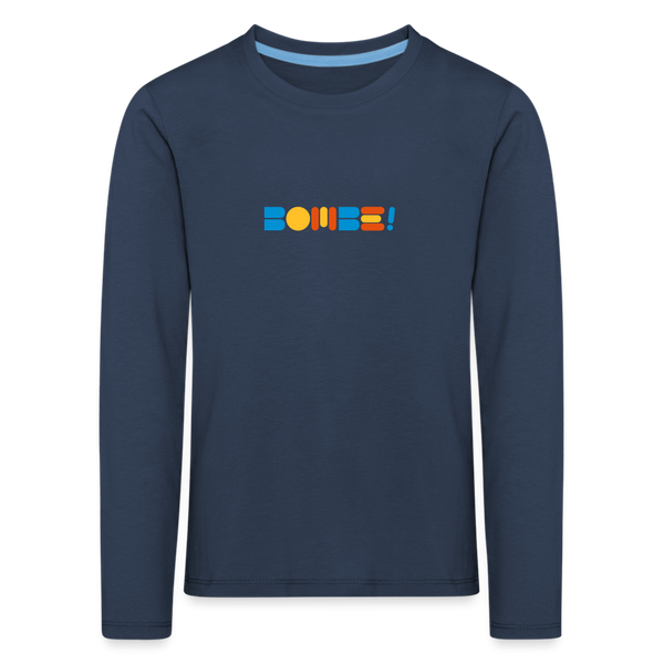 Bombe! - Kinder Langarmshirt - navy