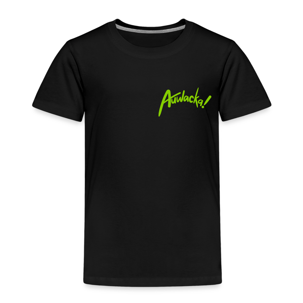 Auwacka! - Kinder Premium T-Shirt - black