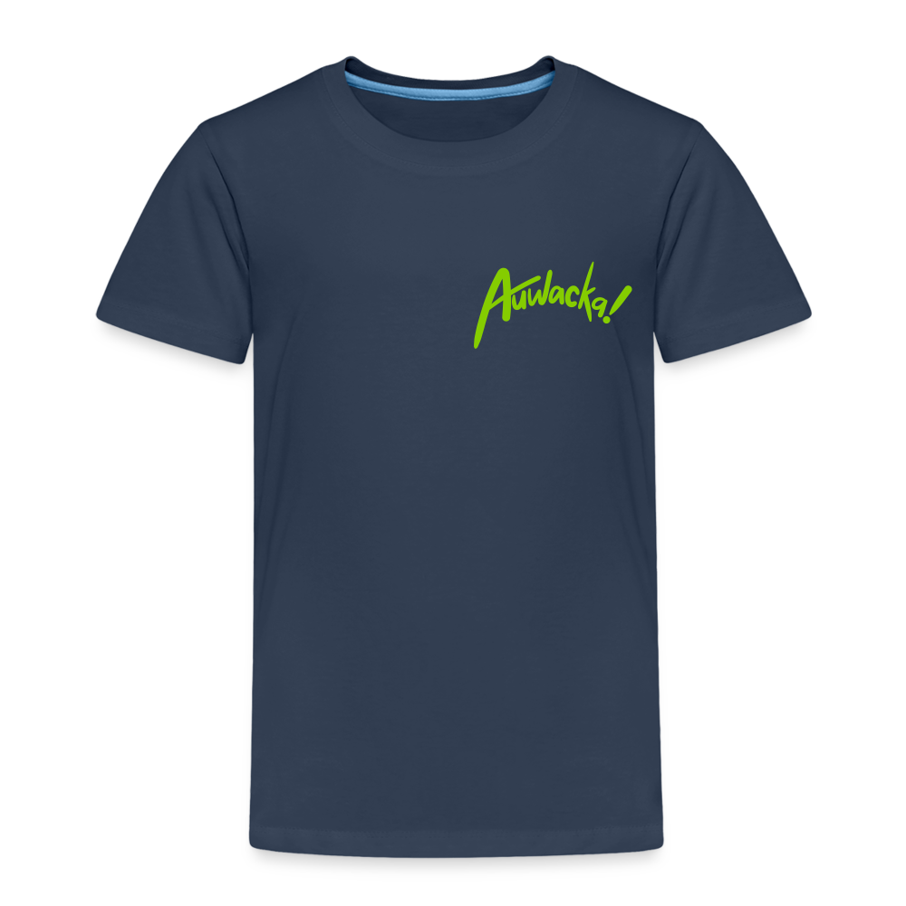 Auwacka! - Kinder Premium T-Shirt - navy