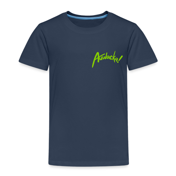 Auwacka! - Kinder Premium T-Shirt - navy