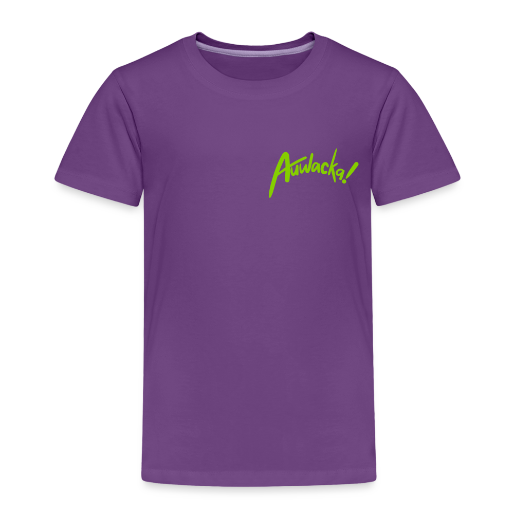 Auwacka! - Kinder Premium T-Shirt - purple
