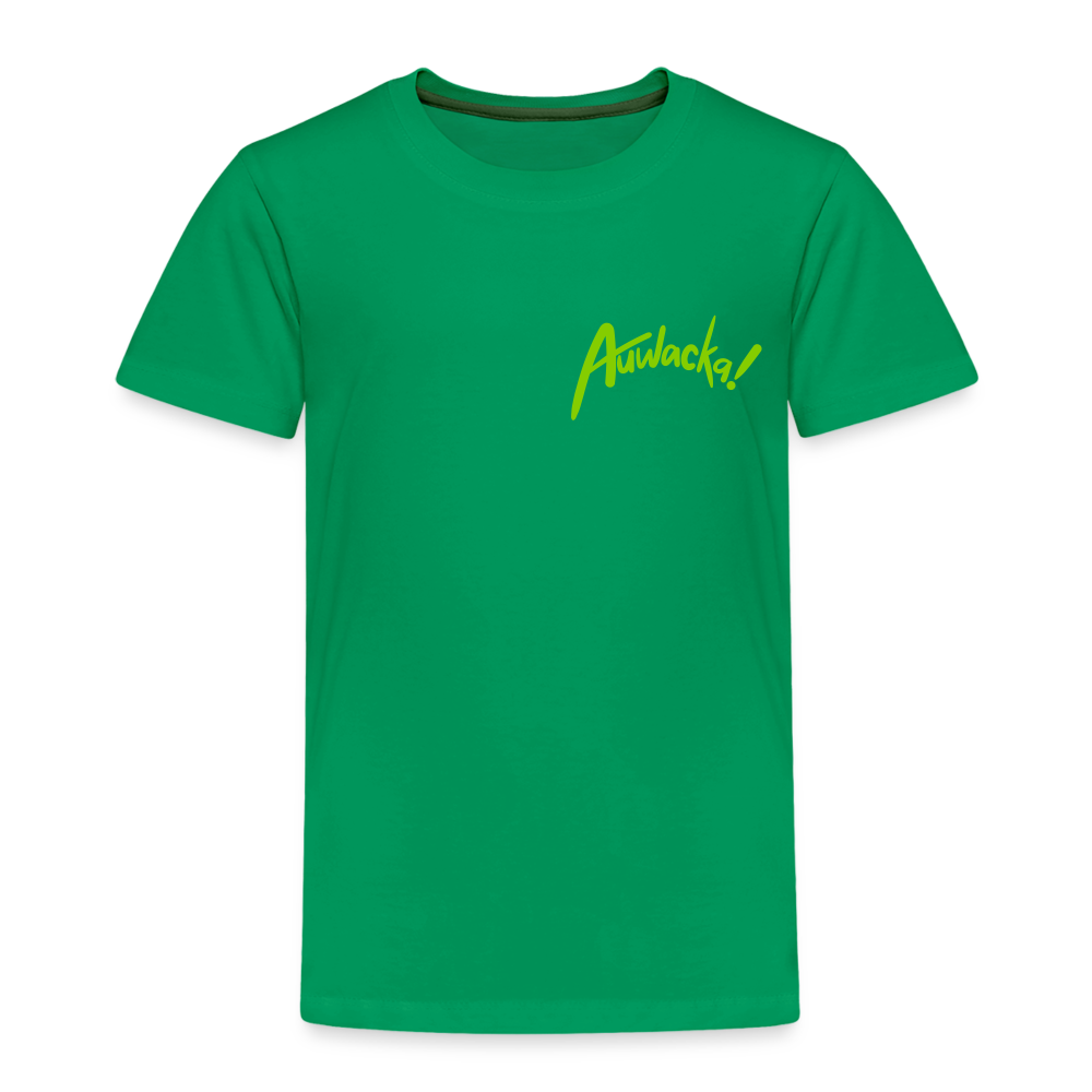 Auwacka! - Kinder Premium T-Shirt - kelly green