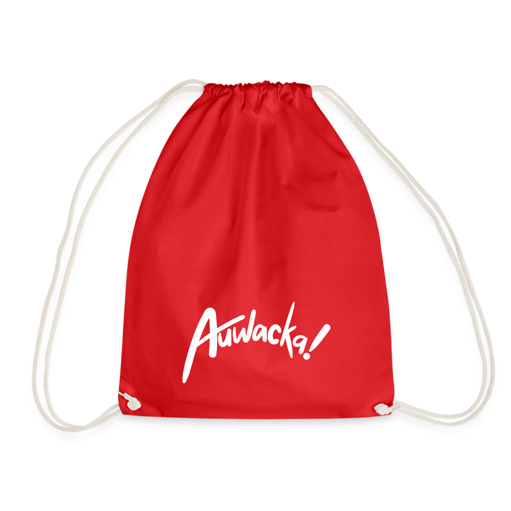 Auwacka! - Turnbeutel - red