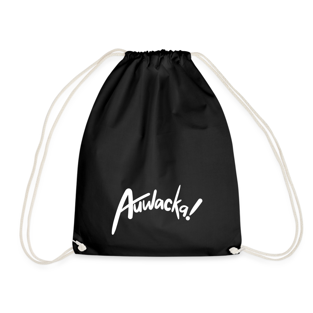 Auwacka! - Turnbeutel - black