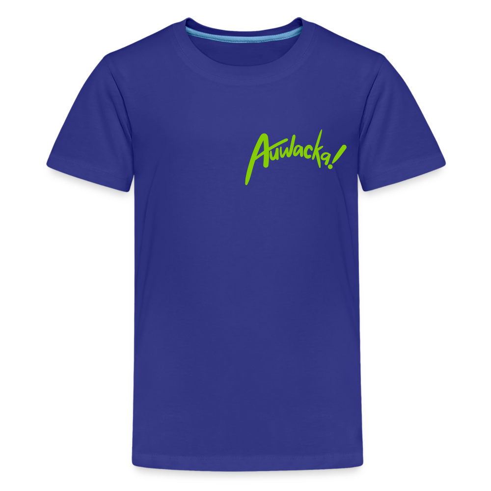 Auwacka! - Teenager Premium T-Shirt - royal blue