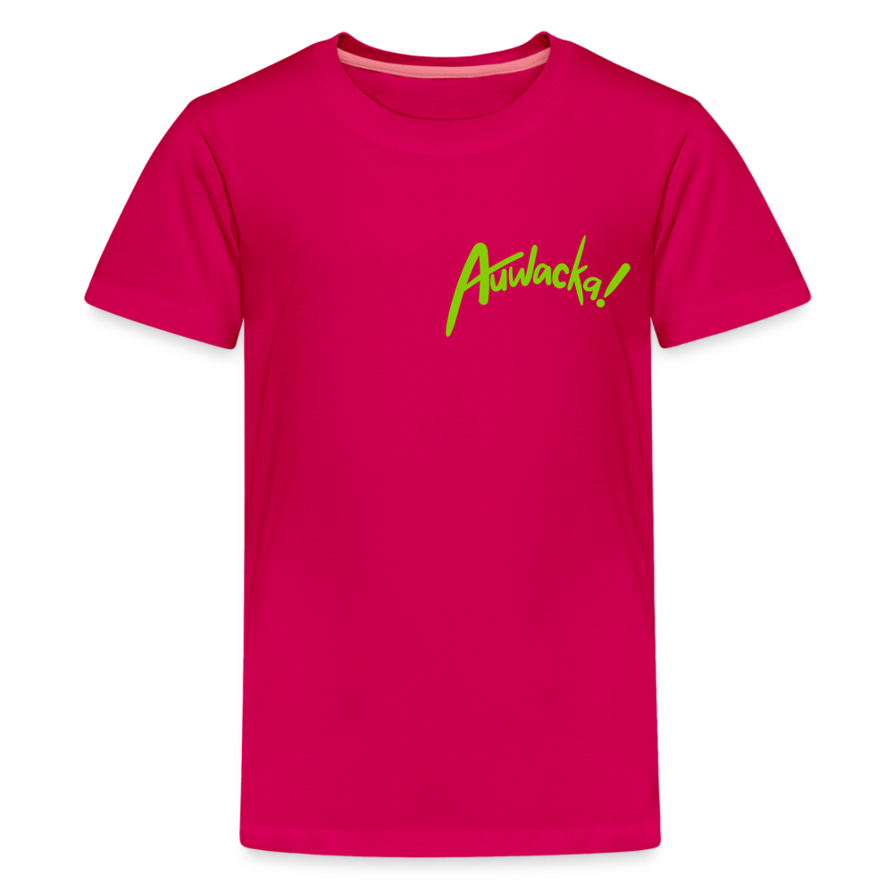 Auwacka! - Teenager Premium T-Shirt - dark pink