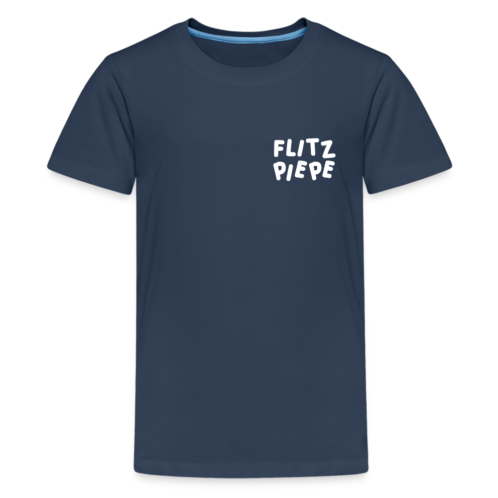Flitzpiepe - Teenager Premium T-Shirt - navy