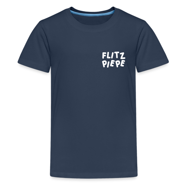 Flitzpiepe - Teenager Premium T-Shirt - navy